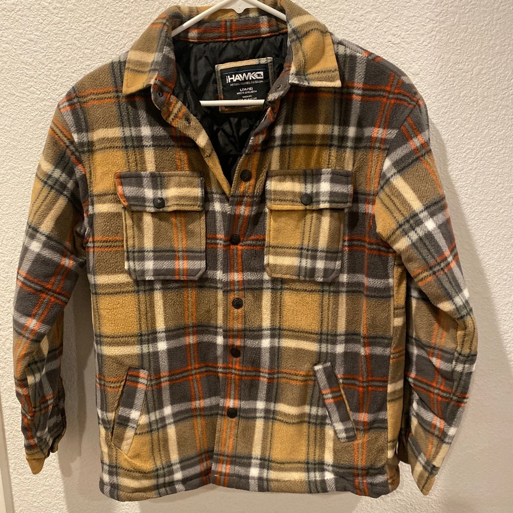 Tony Hawk Button Plaid Jacket